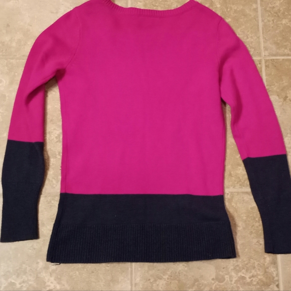 Gap Women's Wool Blend Color Block Sweater Sz.S - Picture 2 of 5